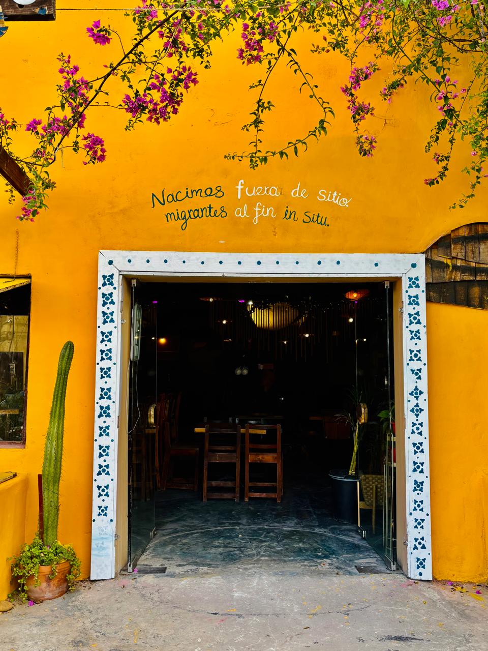 Platillo servido en Hermoso Cariño